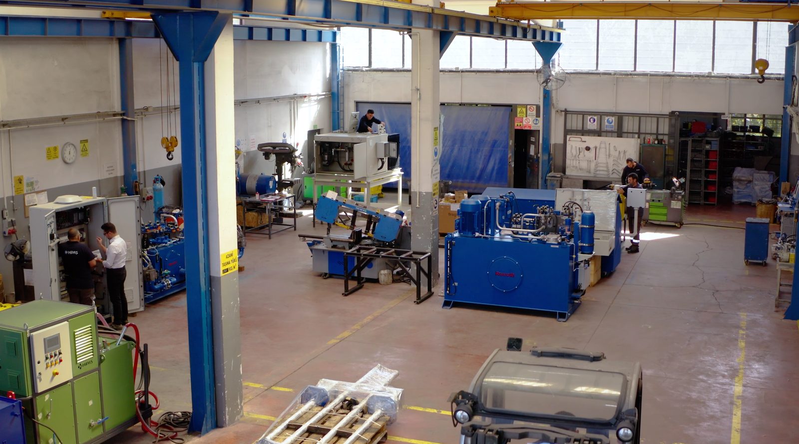 Üretim altyapısının oluşturulması