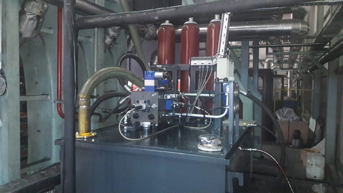 Oransal Kontrollü Laminasyon Presi 3000T Hidrolik Sistemi