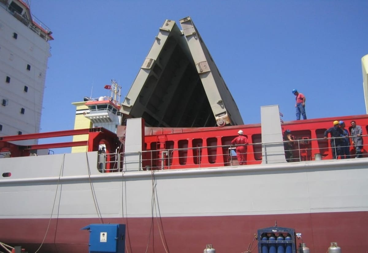 Kuru Yük Gemisi Ambar Kapak Kontrol Hidrolik Sistemi