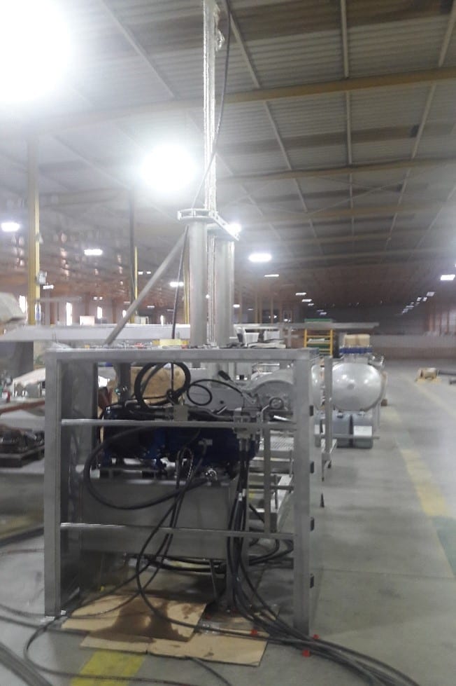 Büyükbaş Deri Yüzme Hidrolik Sistemi