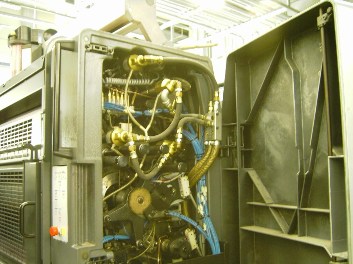 DEUBLIN Ofset Baskı Makinesi Su Vargelleri