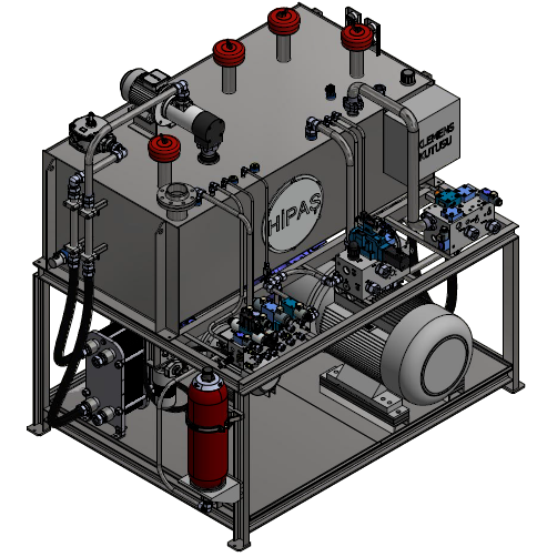 Refrakter Presi Hidrolik Ünitesi
