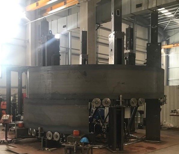 Farklı Kapasitede Büyük Hacimli Metal Tank İmalatı İçin Hidrolik Sistem Tasarımı