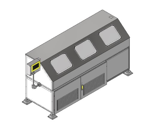 Hortum Flushing Makinası Test İstasyonu