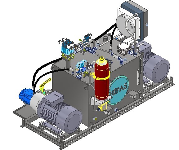 İngot Arabası Hidrolik Sistemi