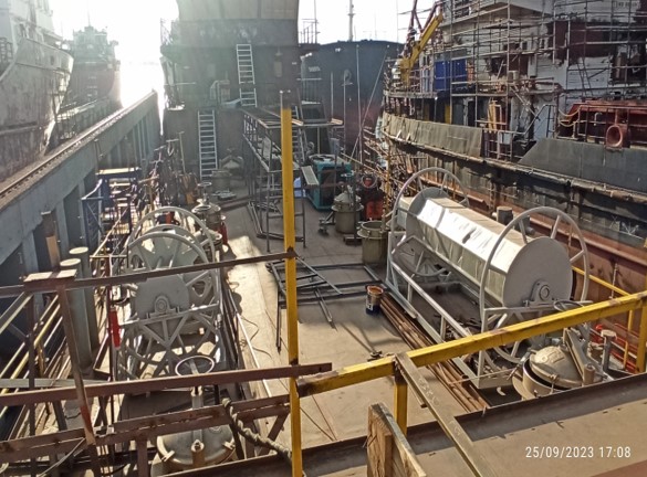 Marine Kimyasal Kargo Gemisi Transfer Sistemi+Baş Pervane Hidrolik Sistemi