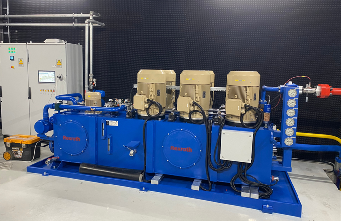 Savunma Sanayi Yapısal Test Lab Hidrolik Sistemi