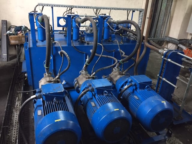 Demir Çelik Pota Ocağı Hidrolik Sistemi