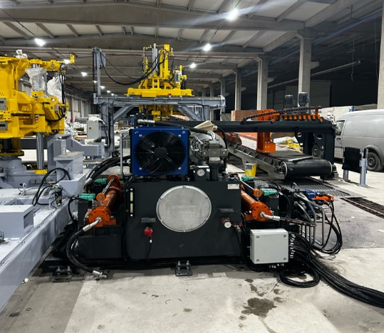 Döküm Kalıplama Hattı Hidrolik Sistemi