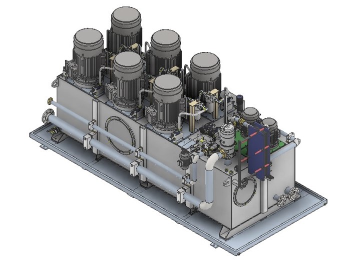 Savunma Sanayi Yapısal Test Hidrolik Sistemi
