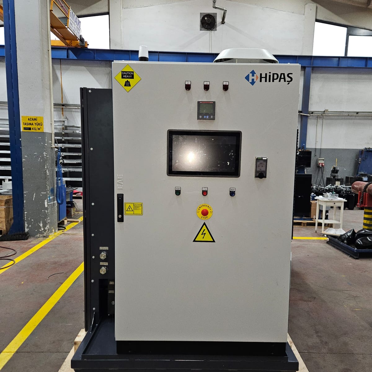 Deprem Simülatörü Hidrolik ve Otomasyon Sistemi